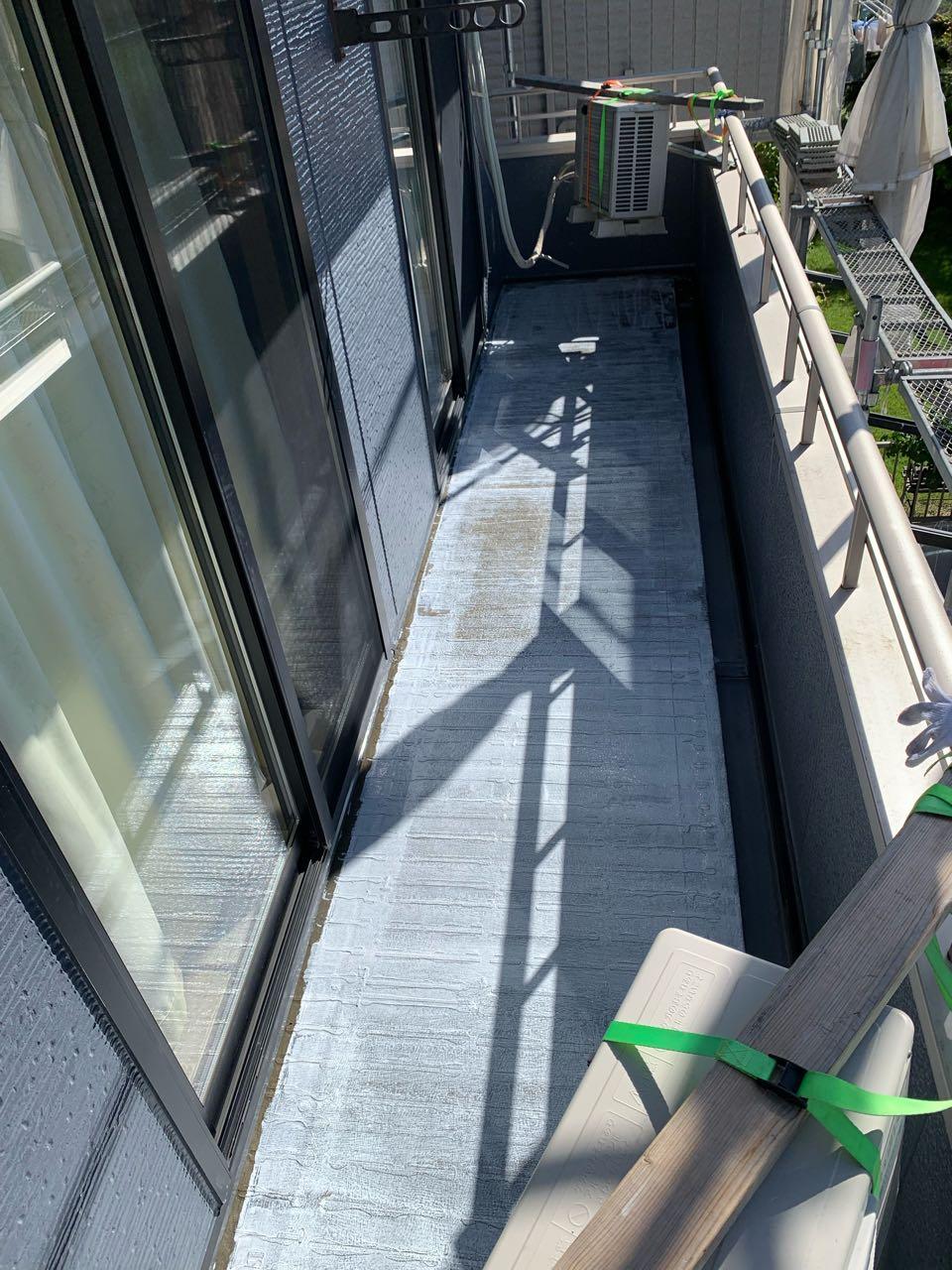 【防水工事】プライマー塗布