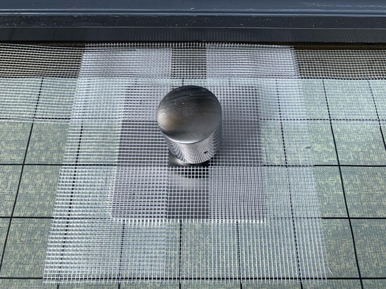 【防水工事】脱気筒取付