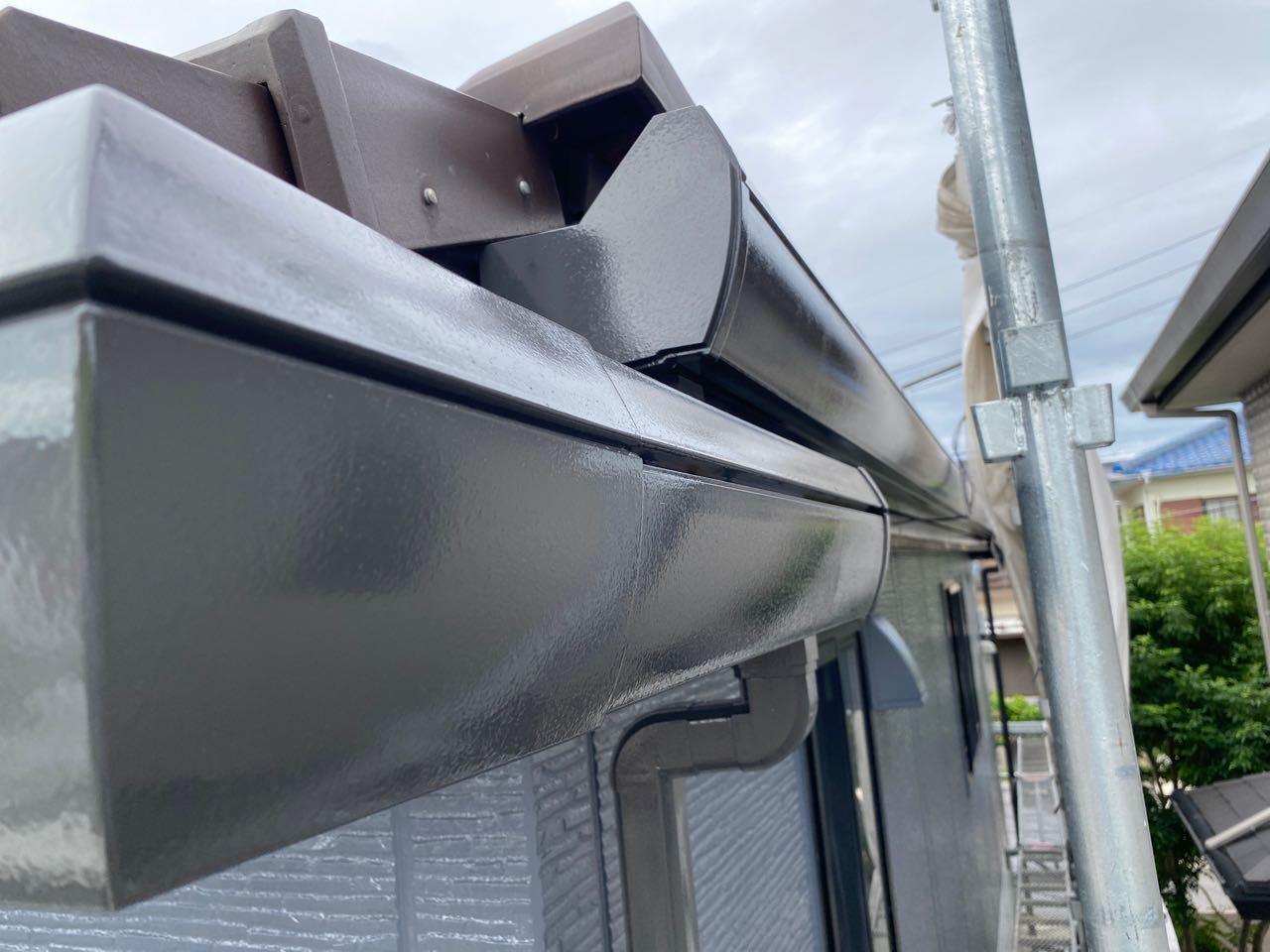 【雨樋塗装】完了