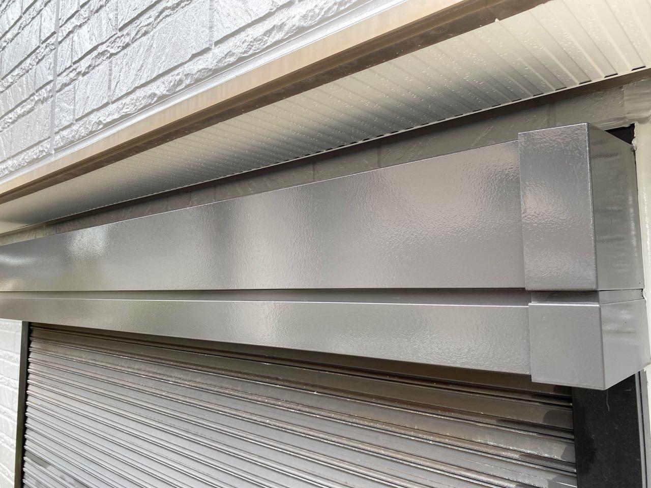 【シャッターボックス塗装】完了