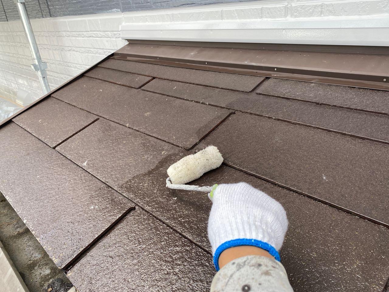 【屋根塗装】下塗り2