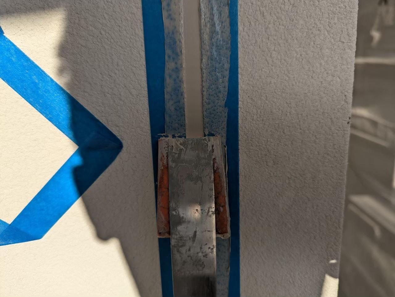 【シーリング工事】ヘラ押さえ