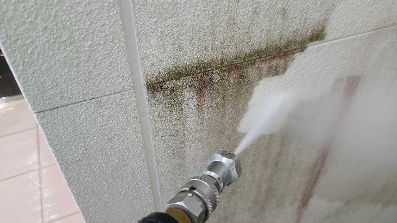 【外壁洗浄】高圧水洗浄