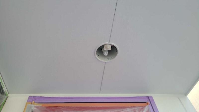 【軒天塗装】完了