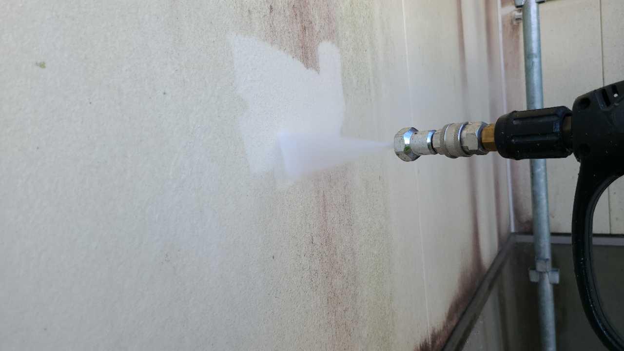 【外壁洗浄】高圧水洗浄