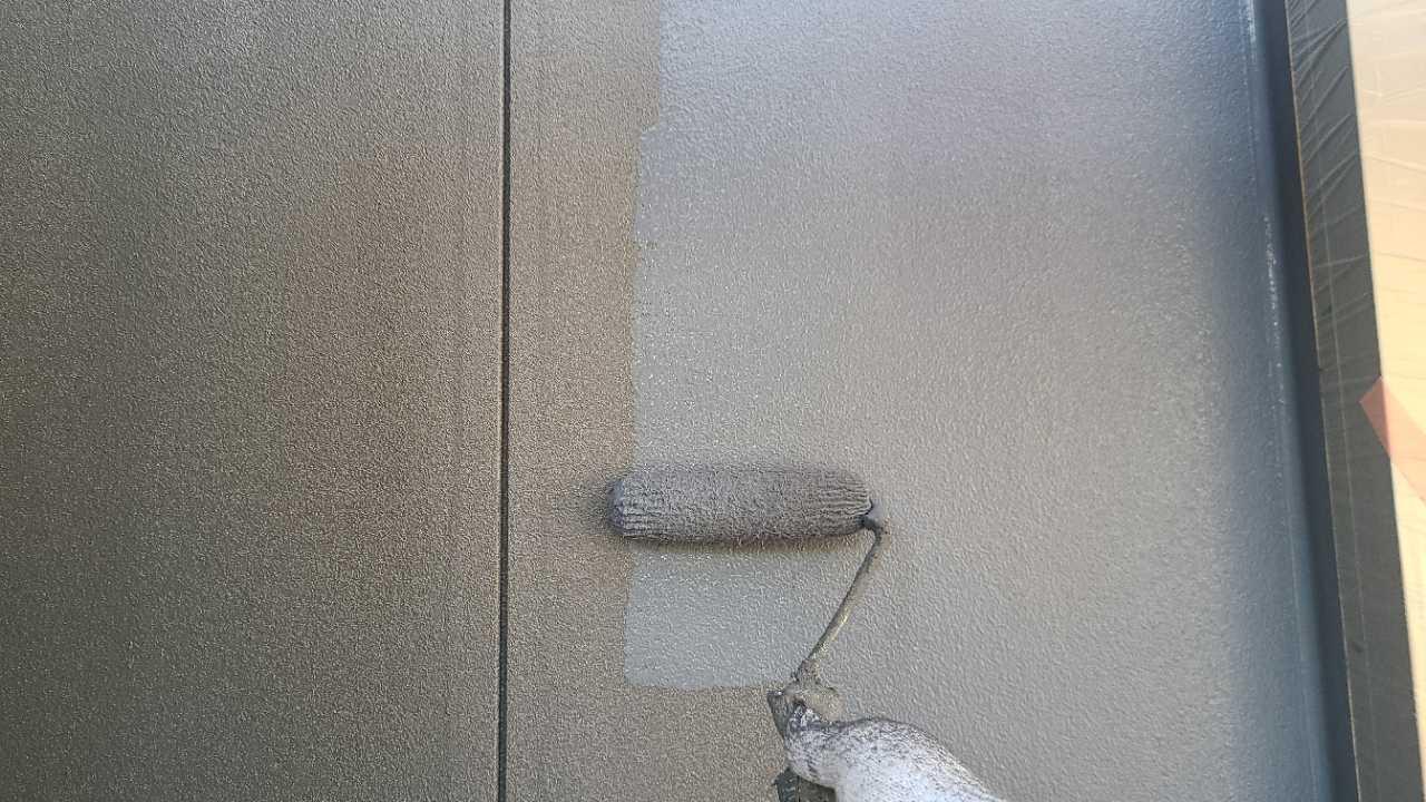 【外壁塗装1】上塗り