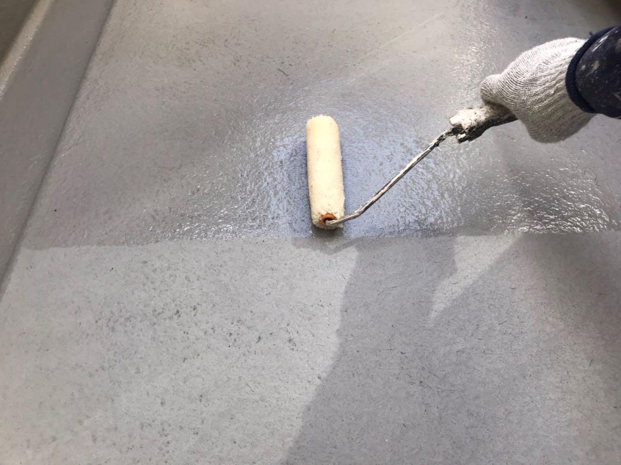 【防水工事】プライマー塗布