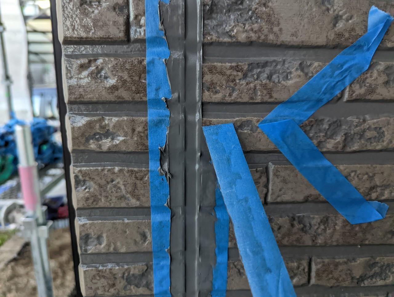 【シーリング工事】マスキング撤去