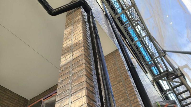 【雨樋塗装】完了