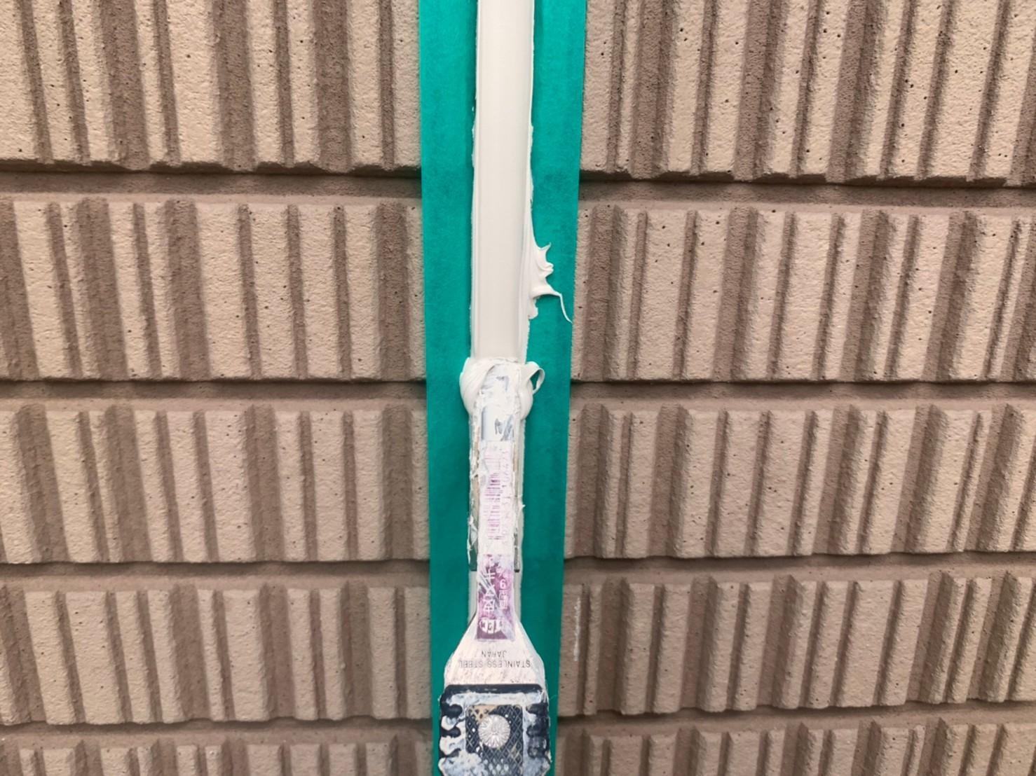 【シーリング工事】ヘラ押さえ