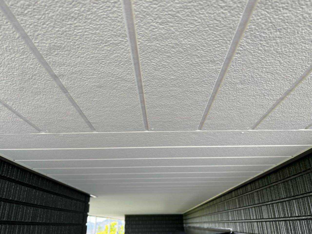 【軒天塗装】完了