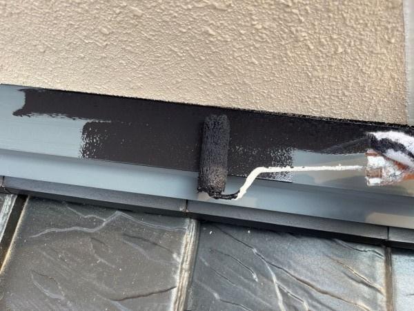 【熨斗板金塗装】仕上げ塗装1回目