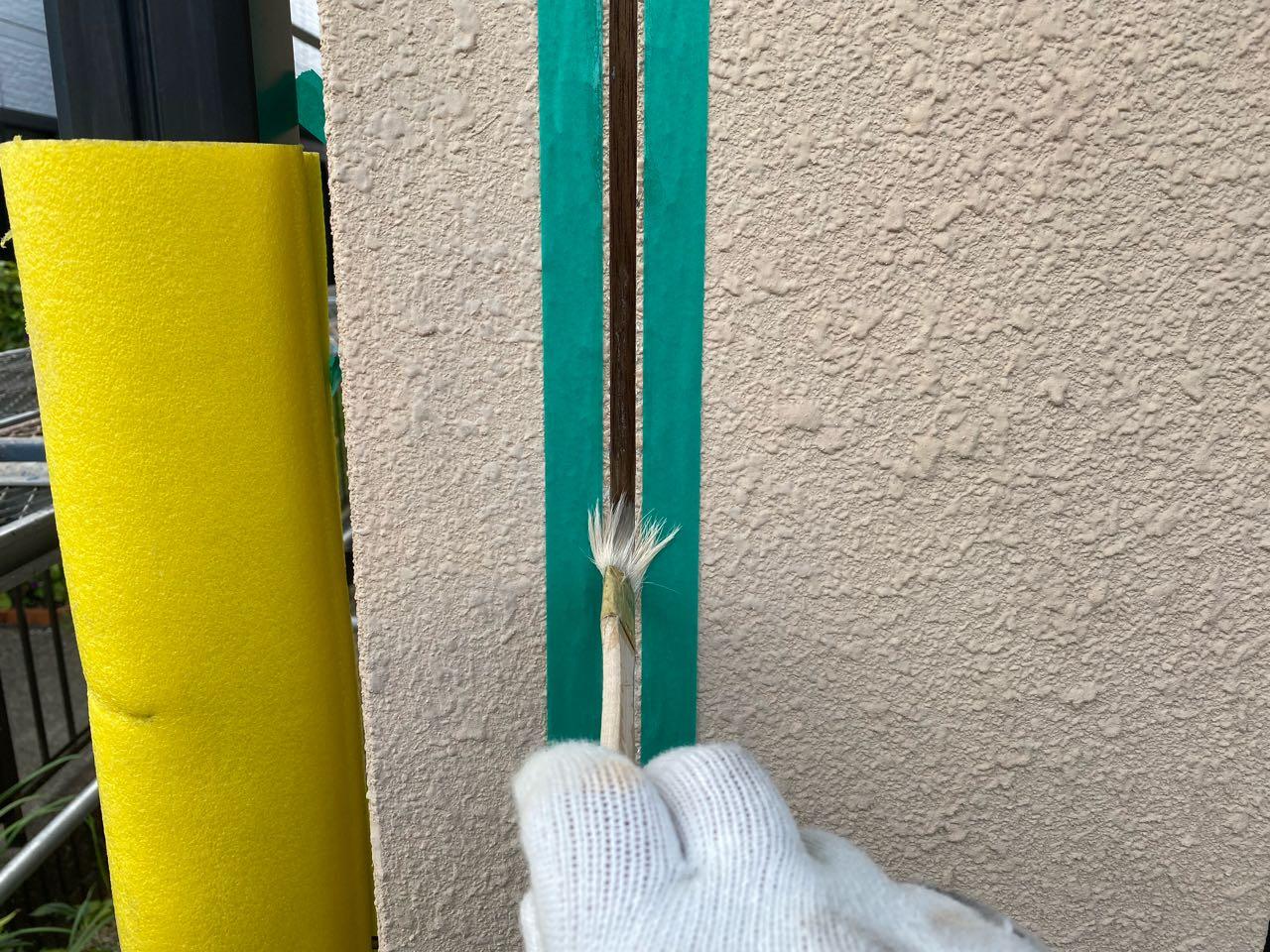 【シーリング工事】プライマー処理