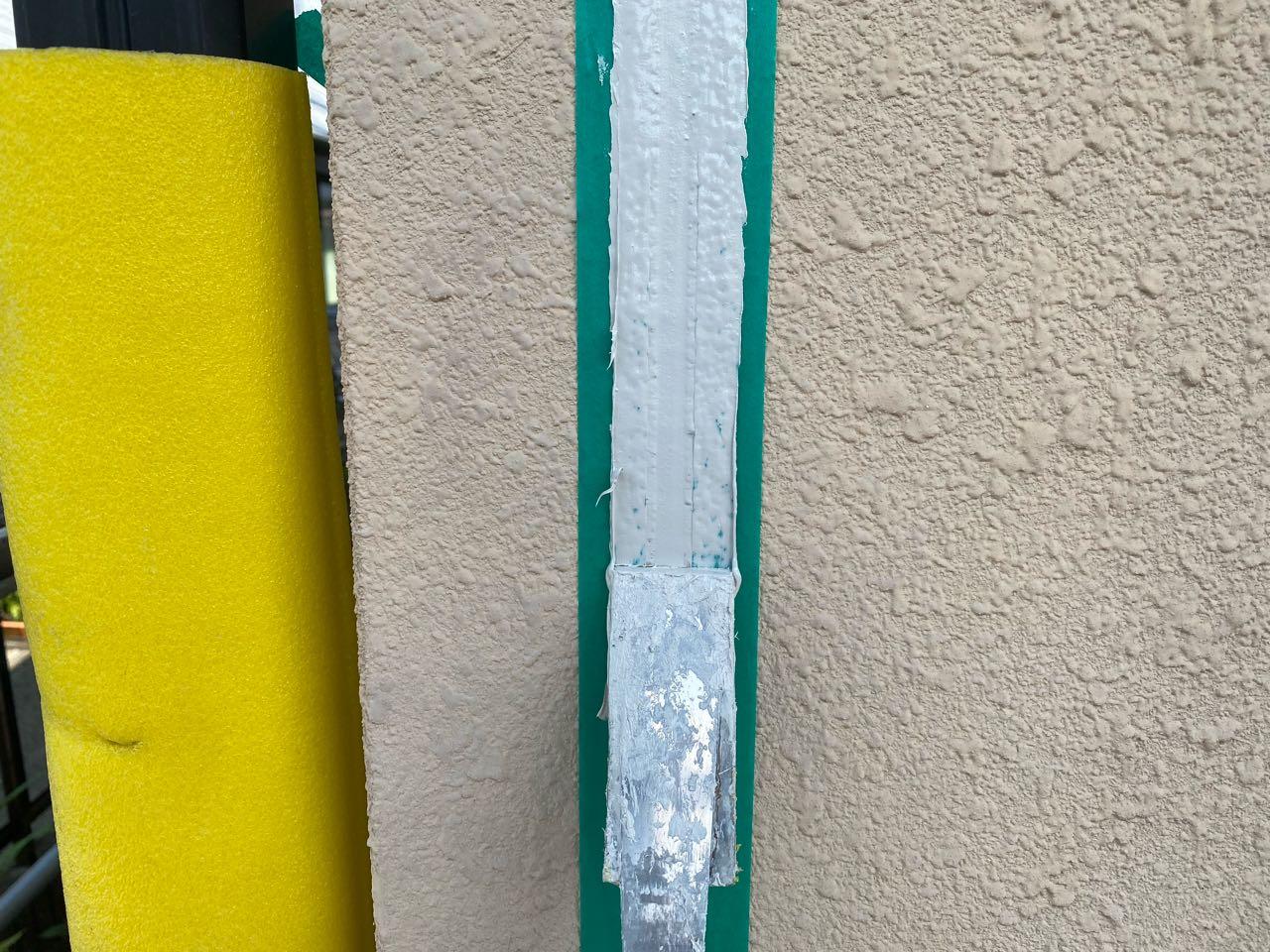 【シーリング工事】ヘラ押さえ