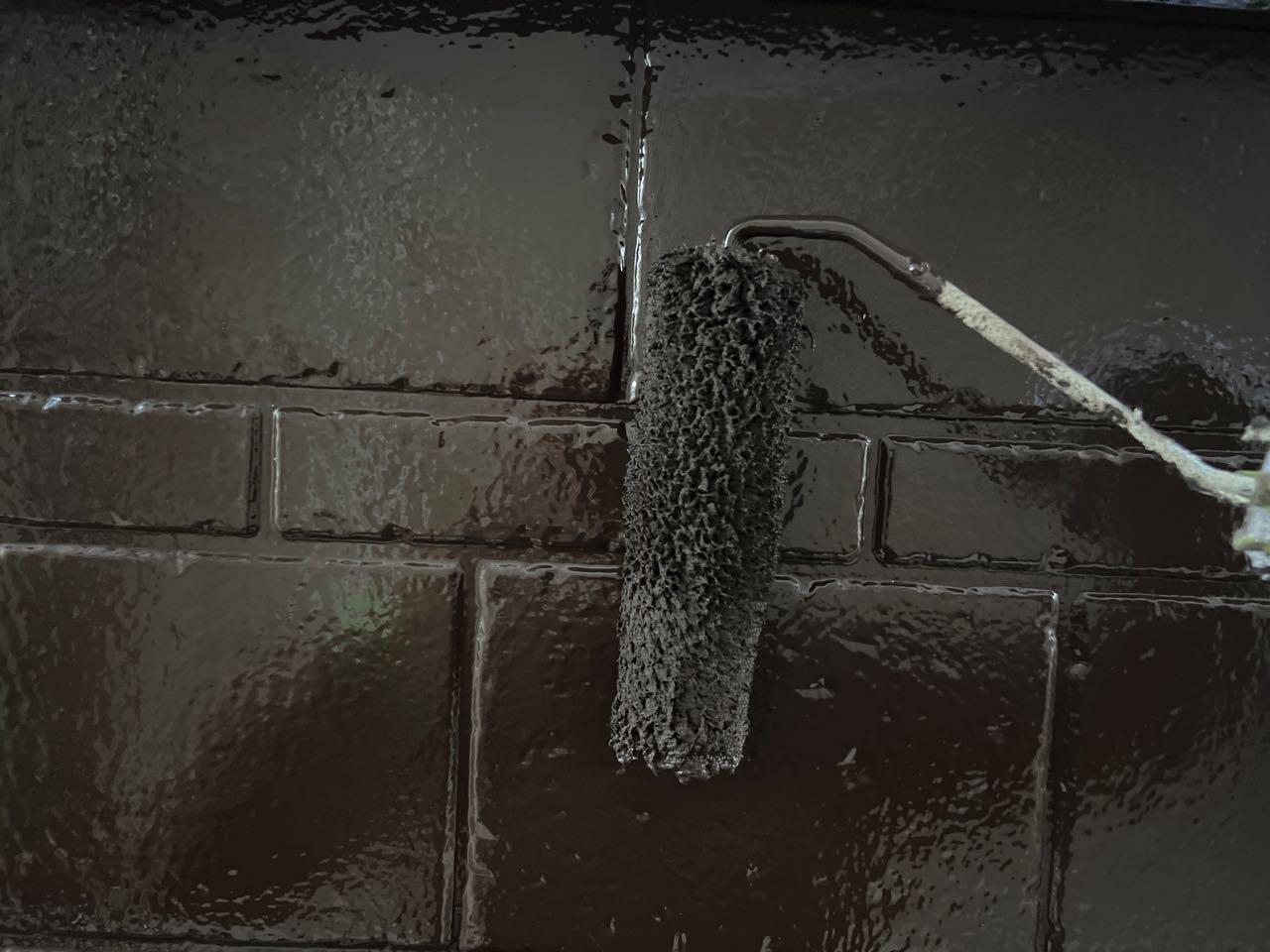 【外壁塗装1】上塗り