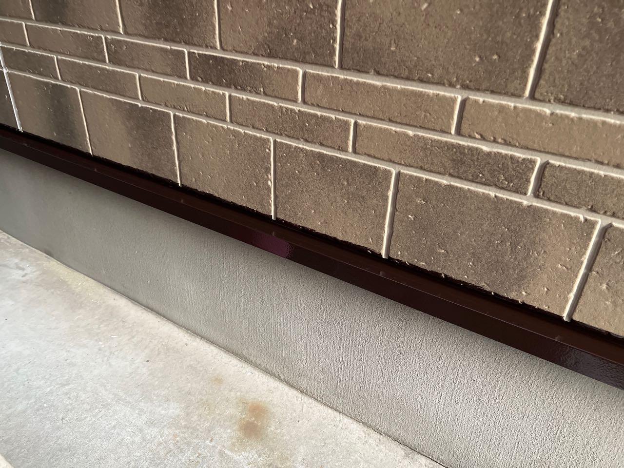 【水切り塗装】完了