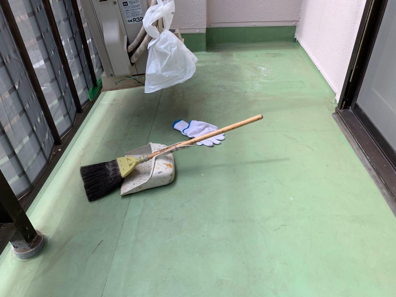 【防水工事】清掃・ケレン作業