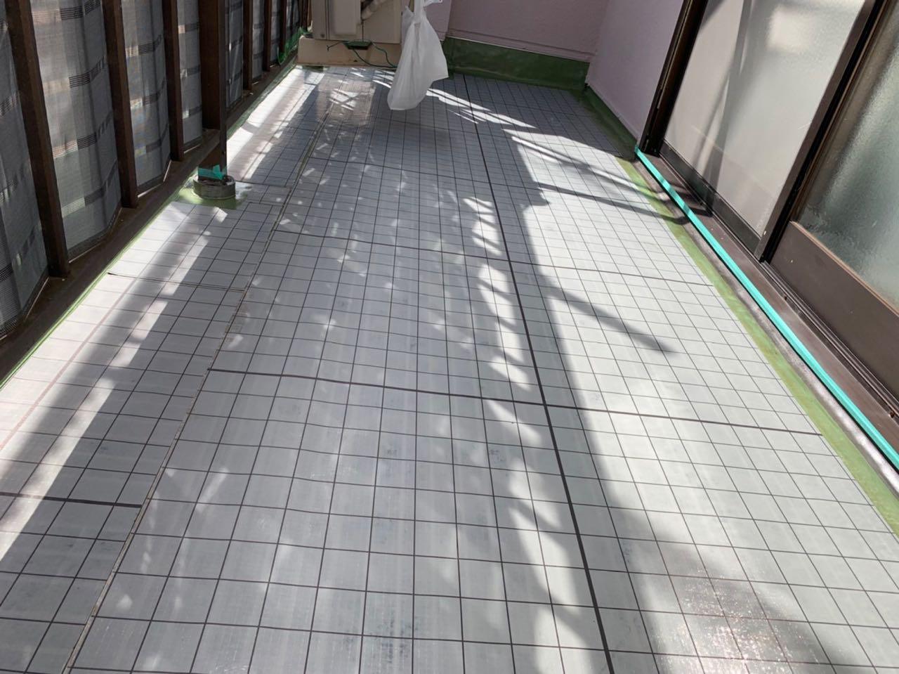 【防水工事】自着シート貼り