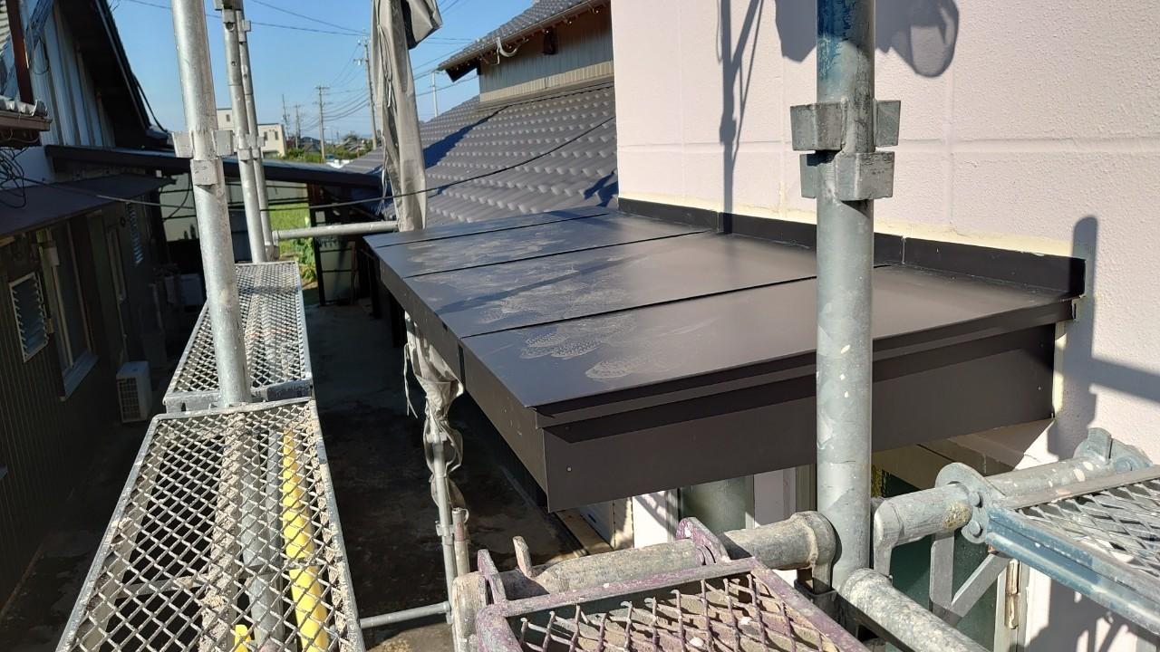 【漆喰工事】雀口完了