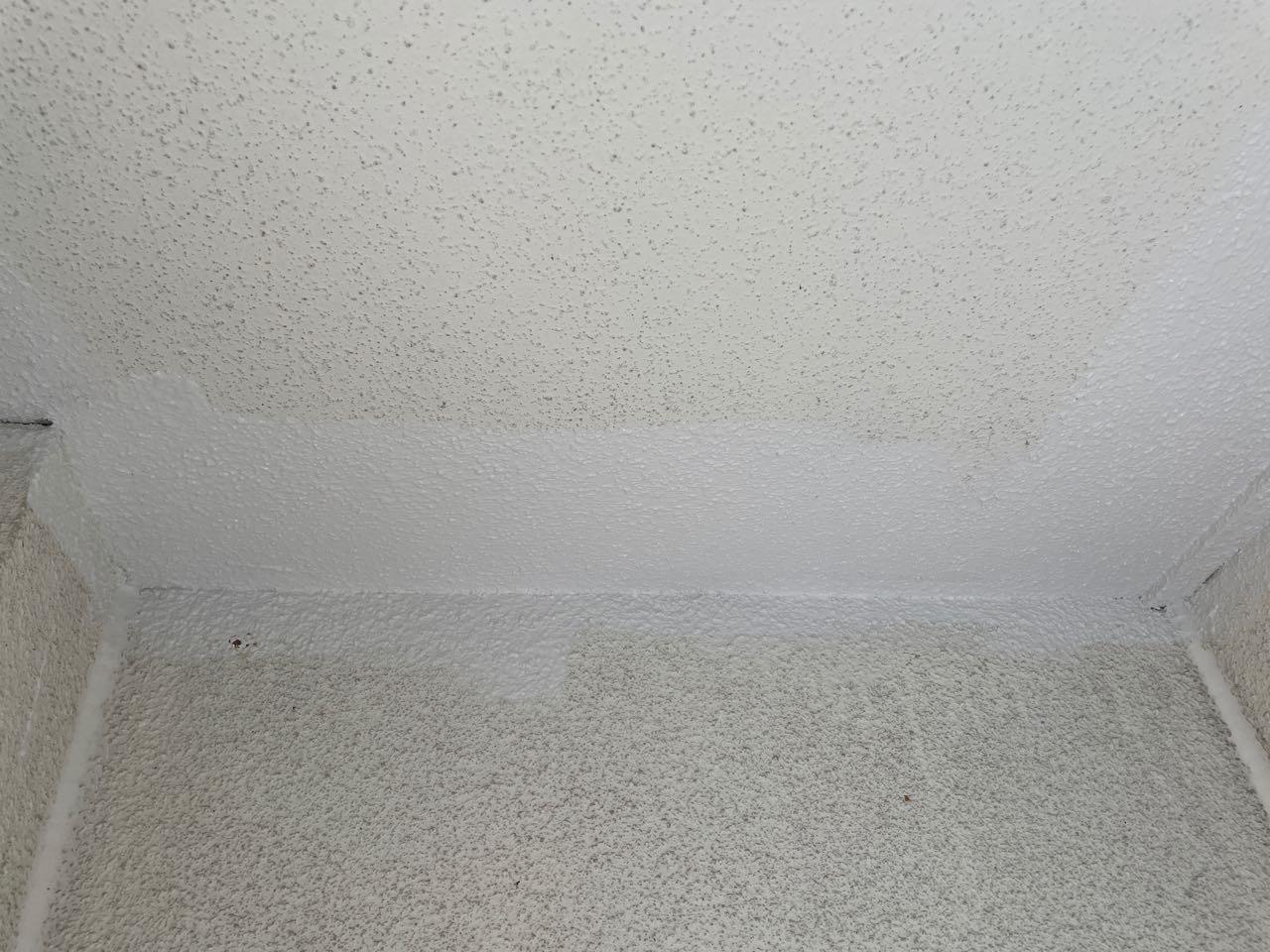 【軒天塗装】下塗り