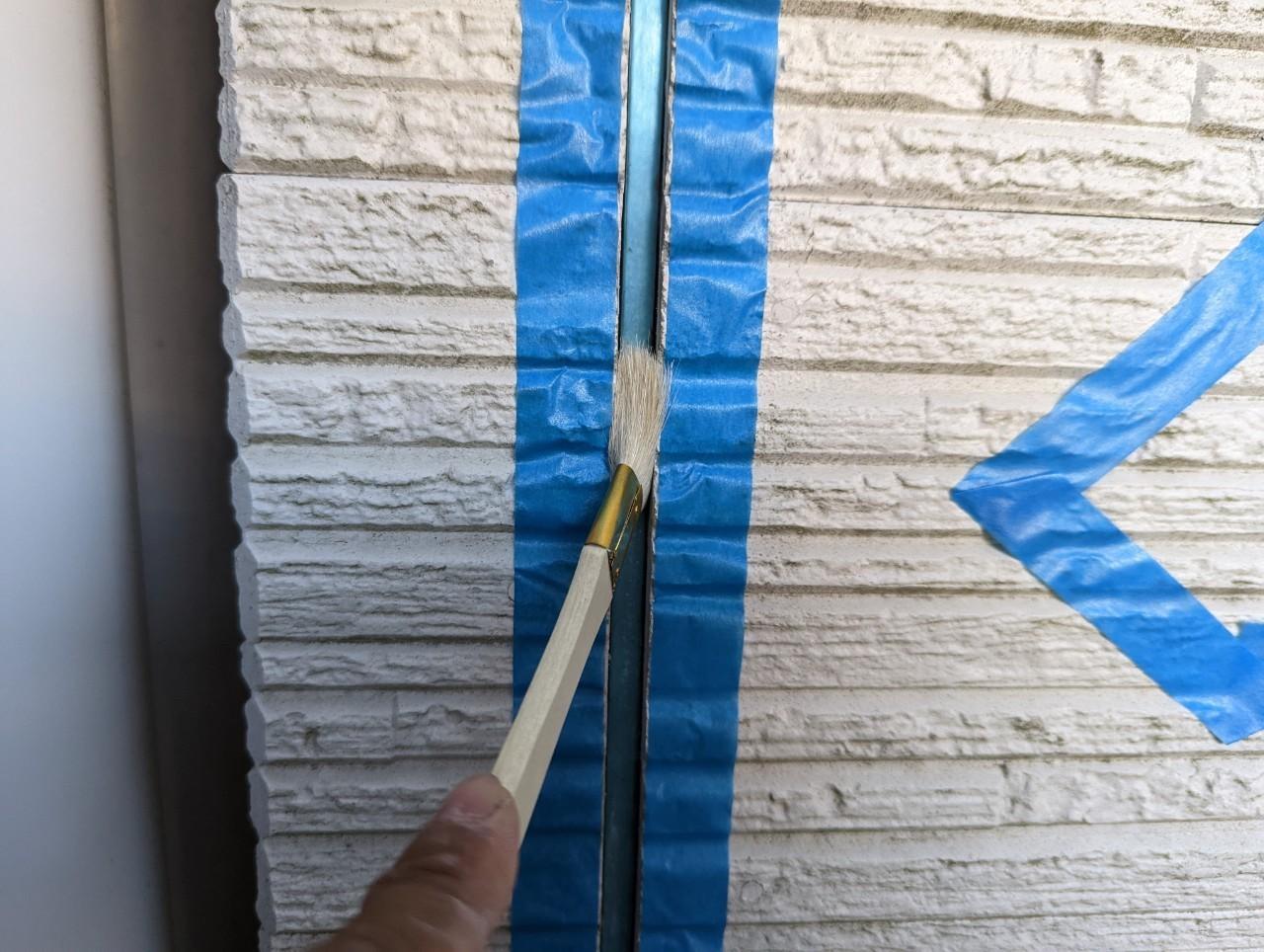 【シーリング工事】プライマー処理