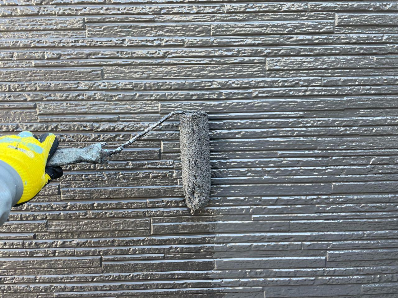 【外壁塗装1】上塗り