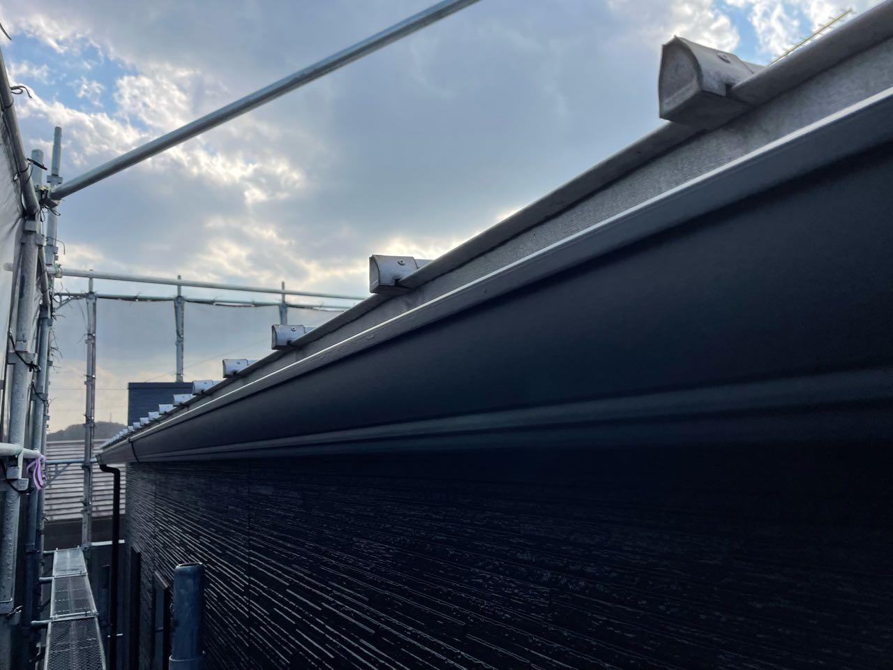 【破風・鼻隠し塗装】完了