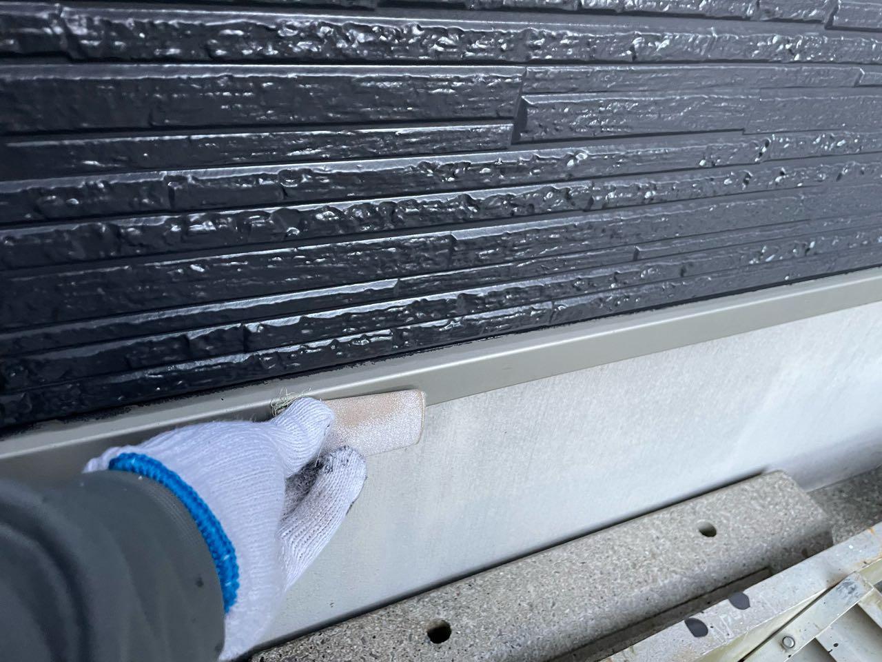 【水切り塗装】ケレン作業