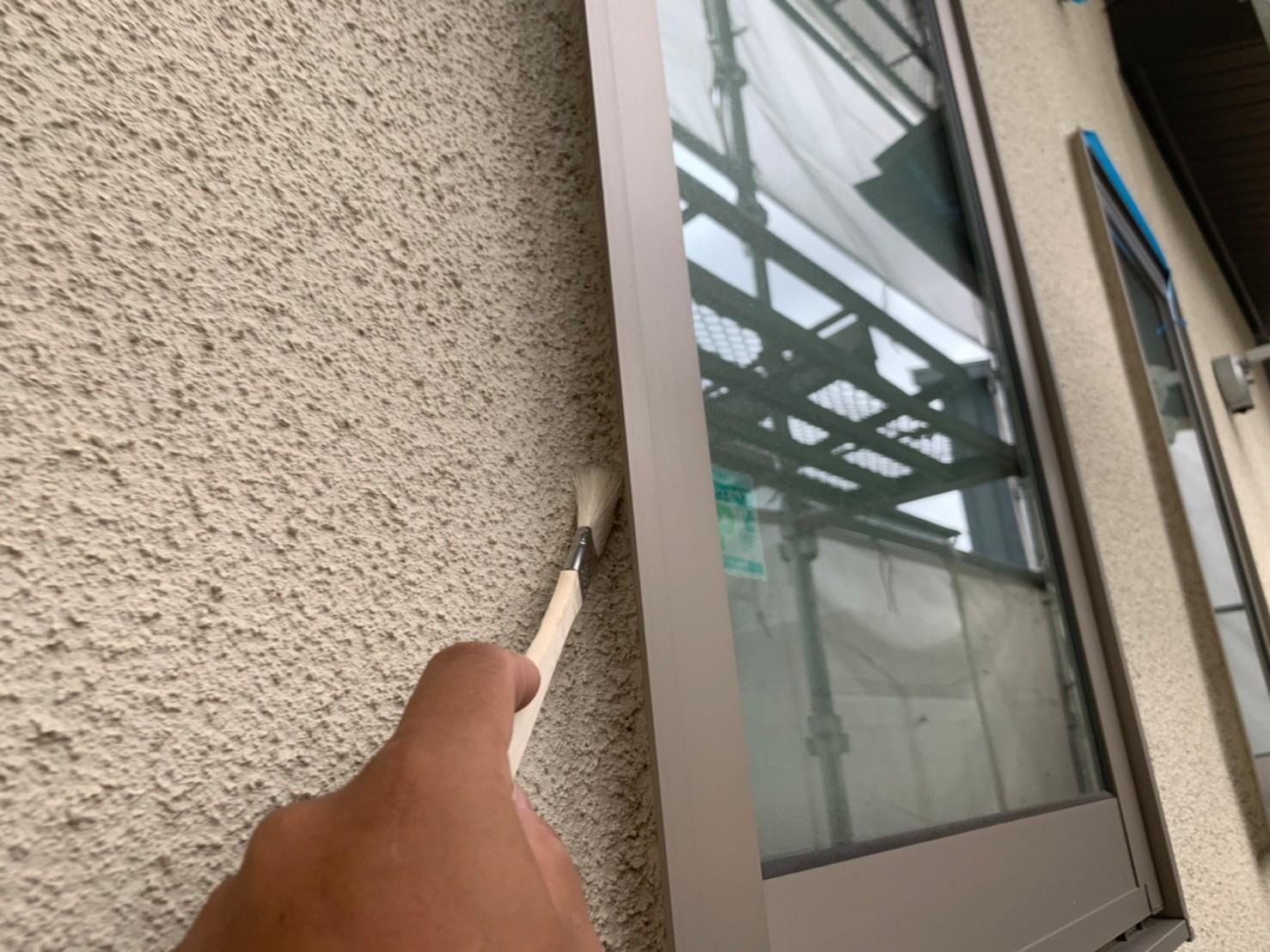 【シーリング工事】プライマー処理