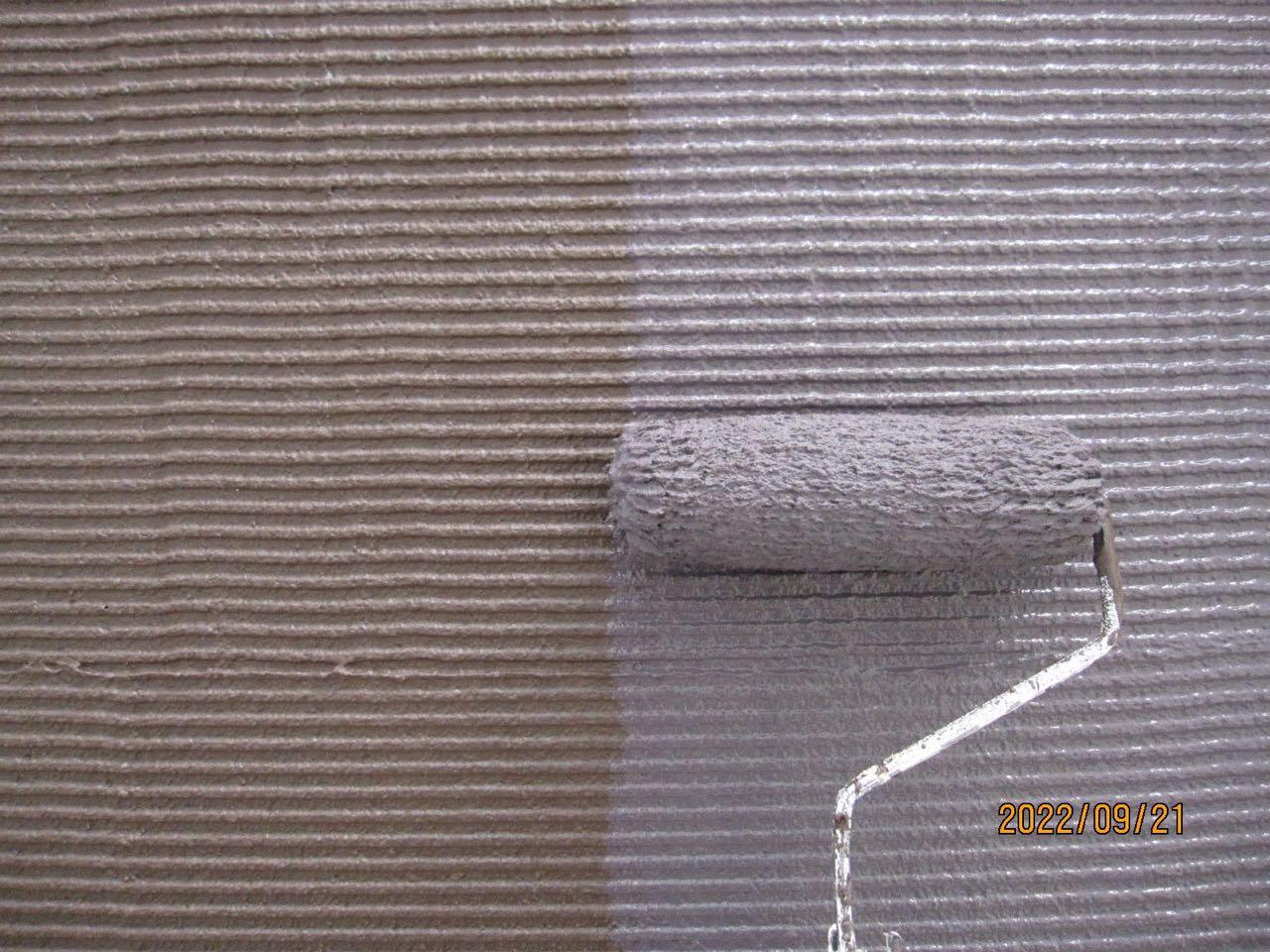 【外壁塗装1】上塗り