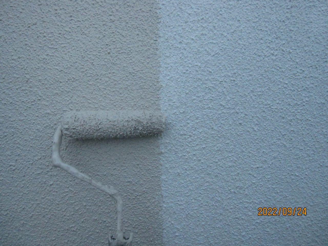 【外壁塗装2】中塗り