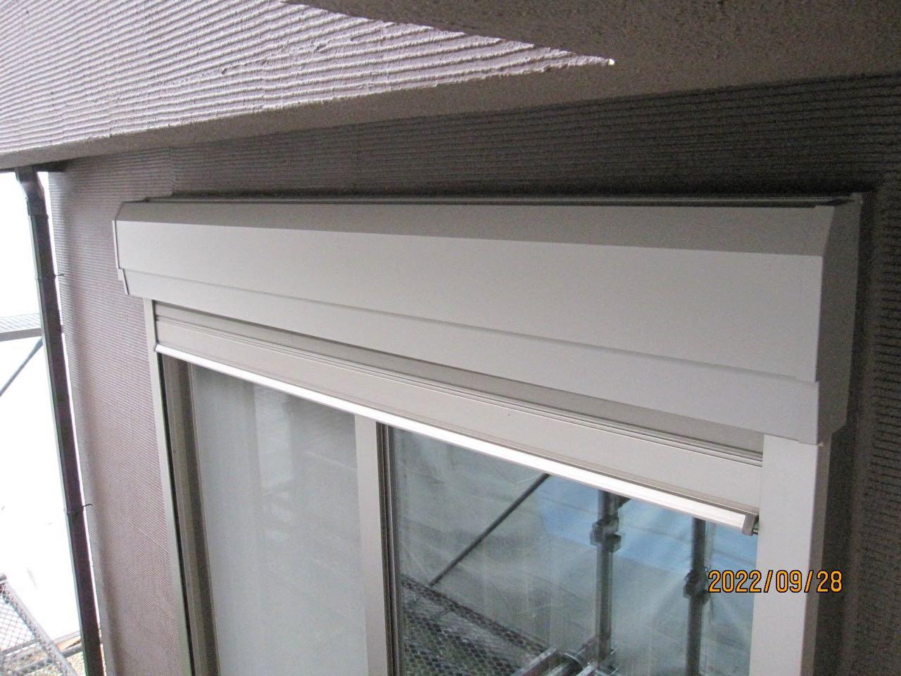 【シャッターボックス塗装】完了