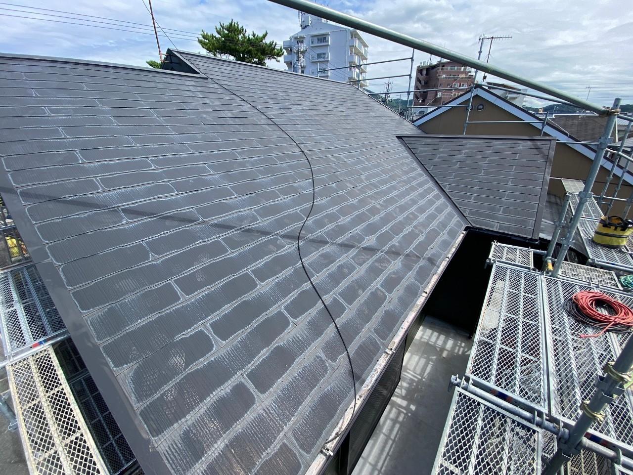 【屋根板金工事】施工前全景