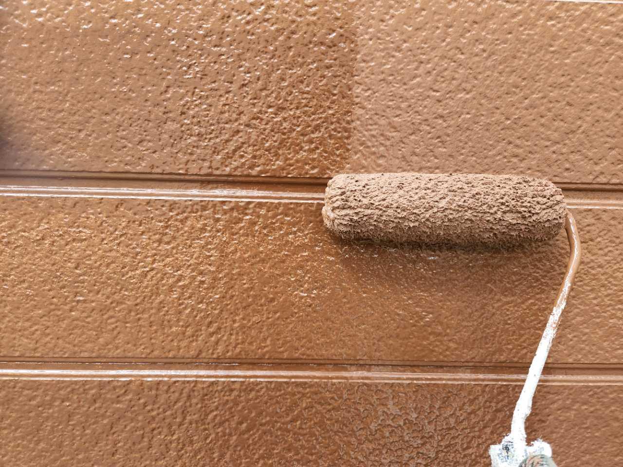 【外壁塗装2】上塗り