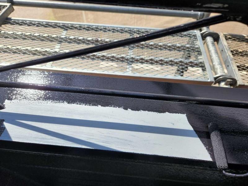 【笠木塗装】下塗り