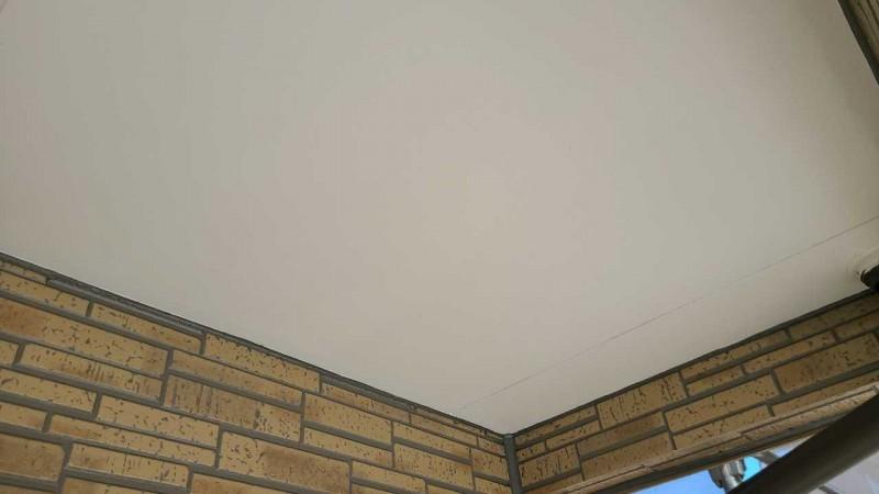 【軒天塗装】完了