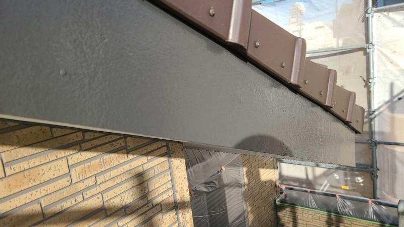 【破風・鼻隠し塗装】完了