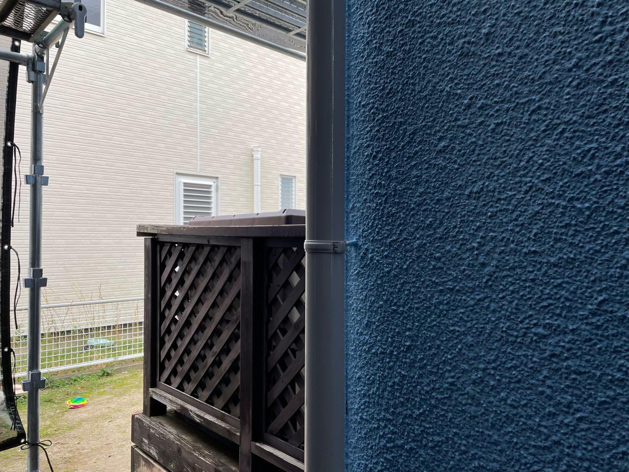 【雨樋塗装】完了