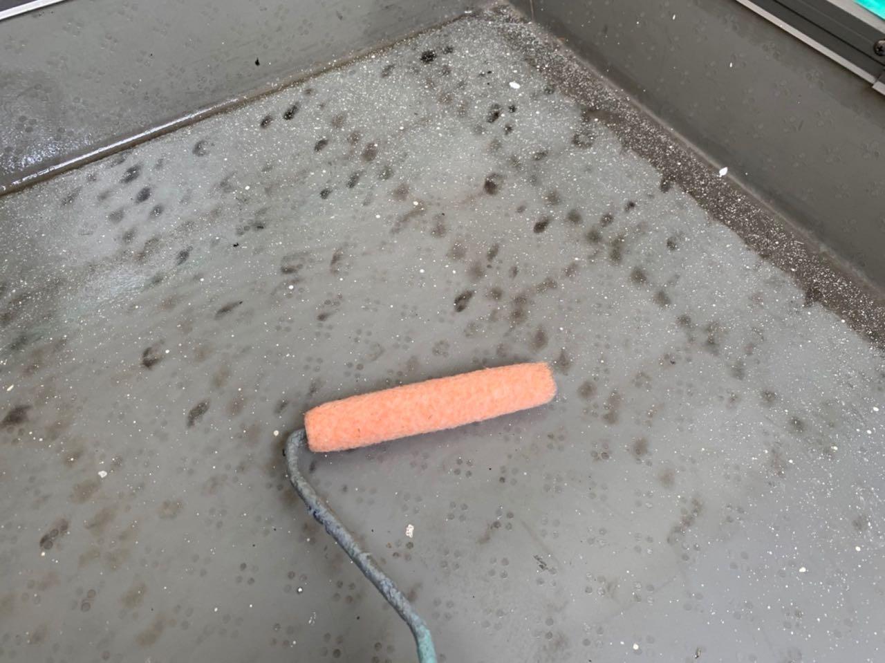 【防水工事】プライマー塗布