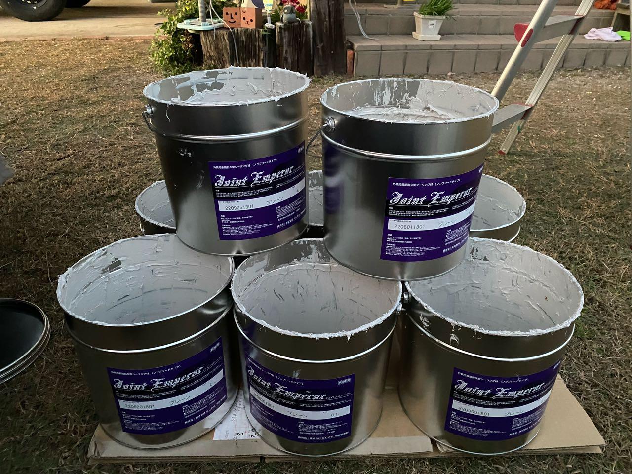 【シーリング工事】マスキング撤去