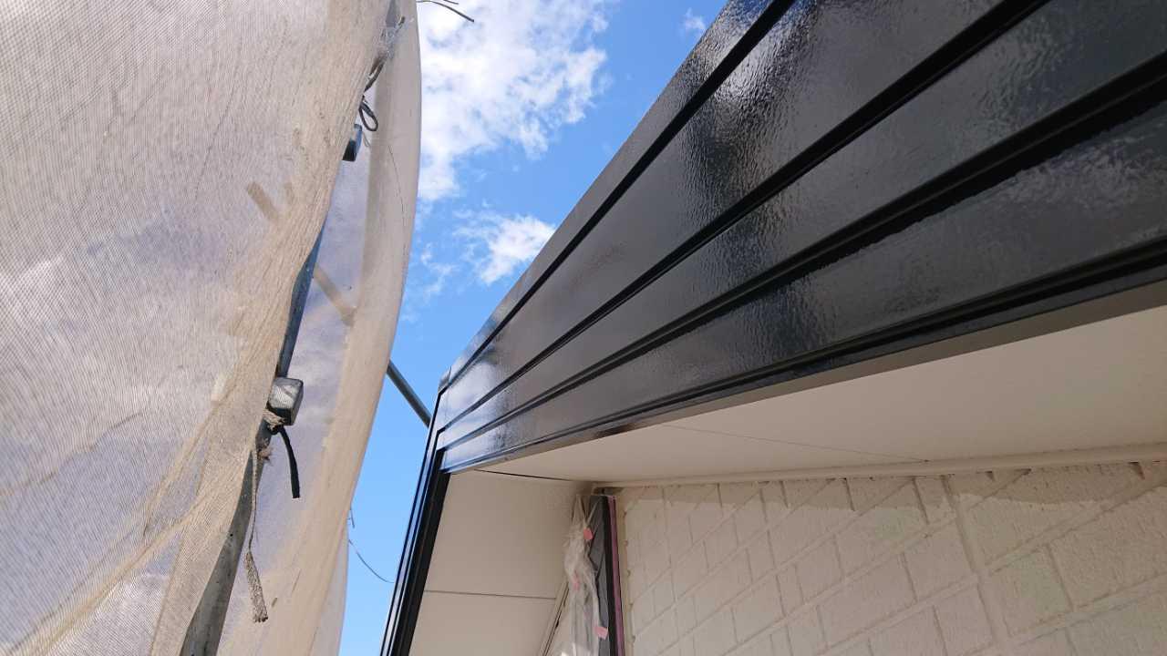 【破風・鼻隠し塗装】完了