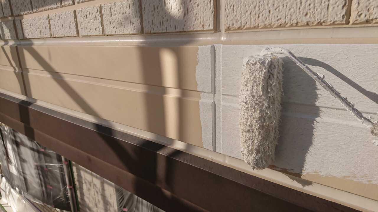 【帯塗装】下塗り