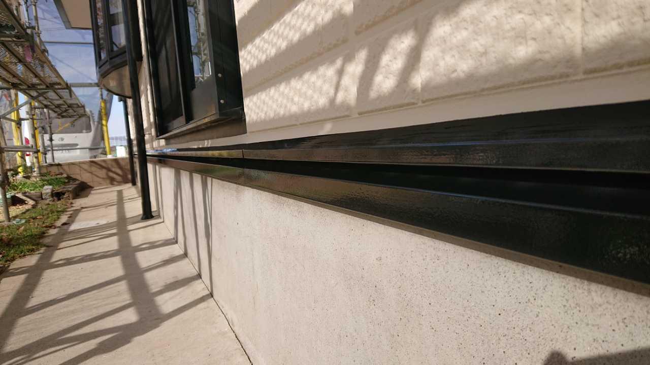 【水切り塗装】完了