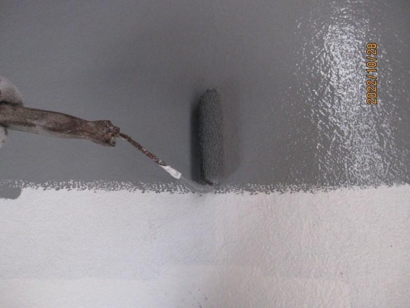 【防水工事】トップコート塗布