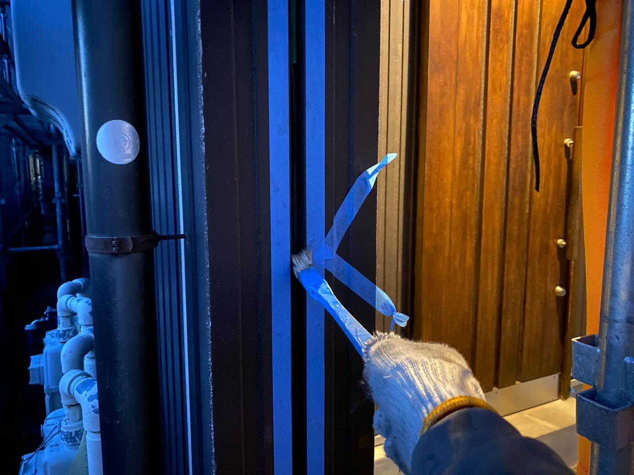 【シーリング工事】プライマー処理