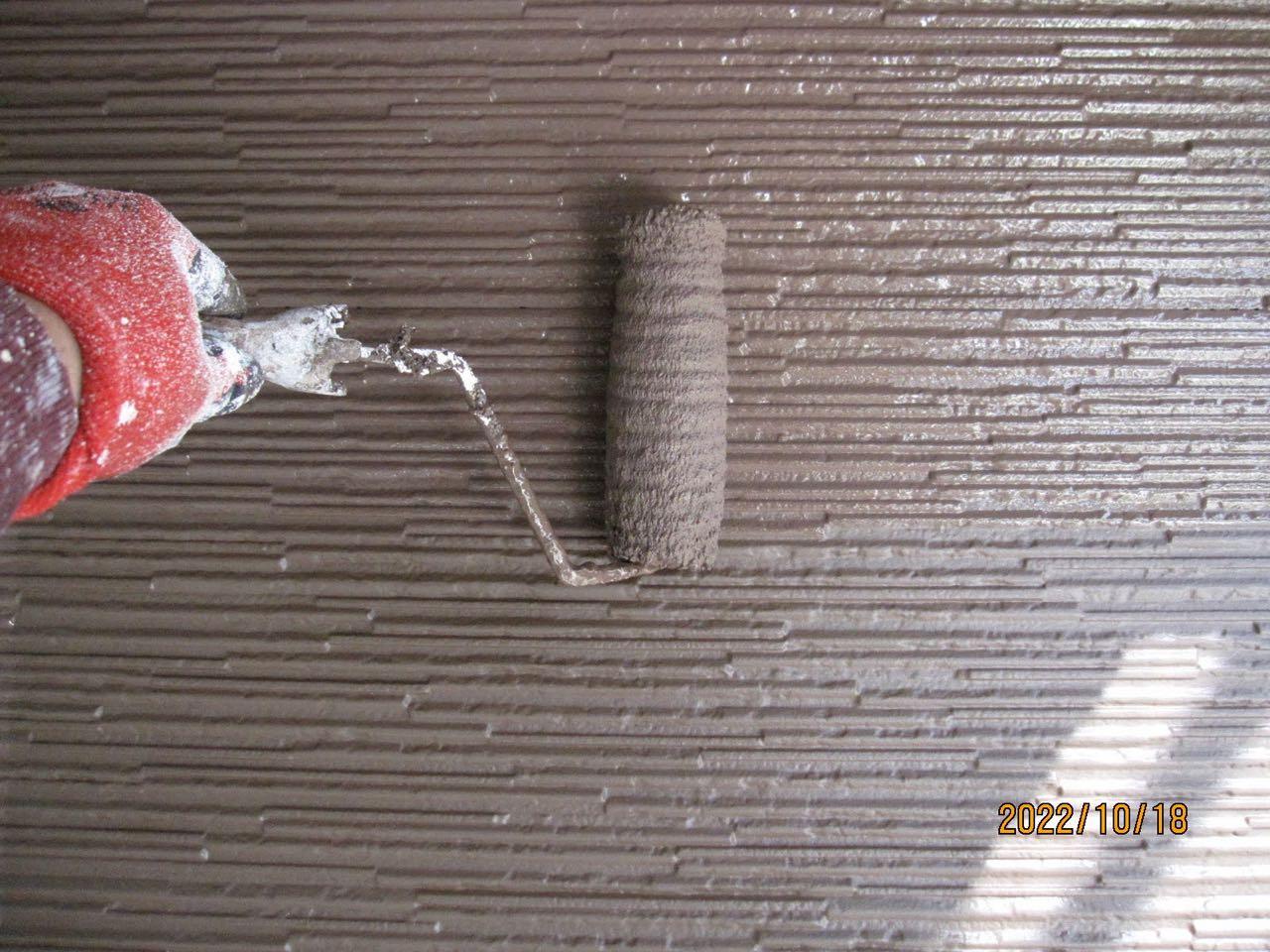 【外壁塗装1】上塗り