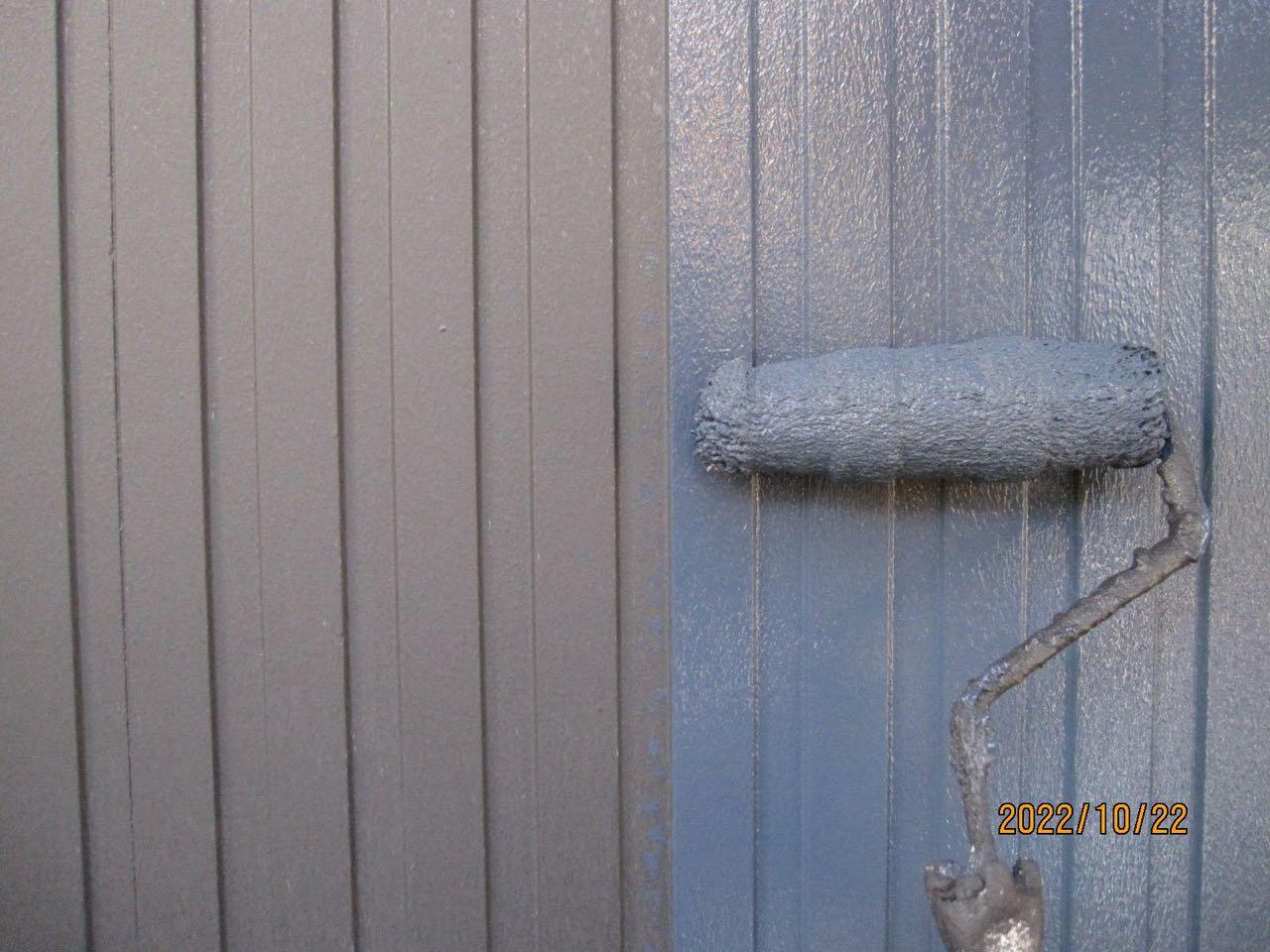 【外壁塗装2】上塗り