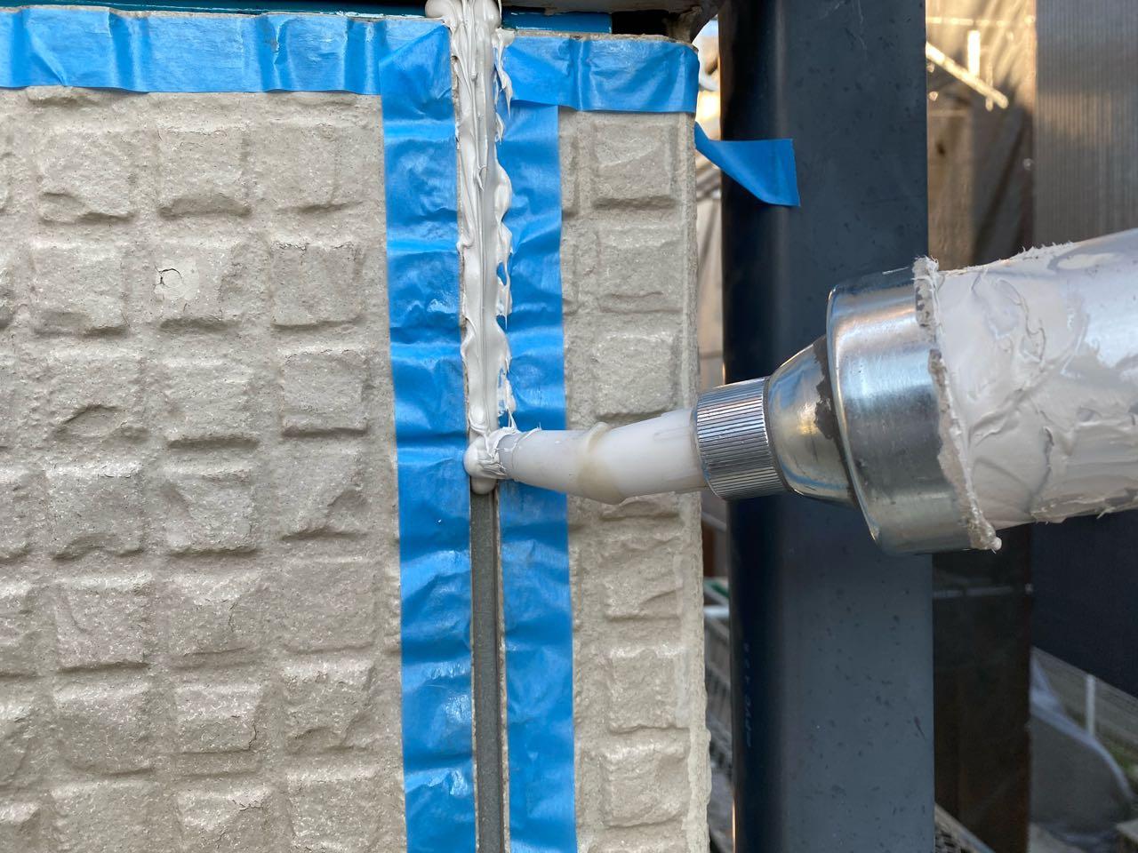 【シーリング工事】コーキング充填