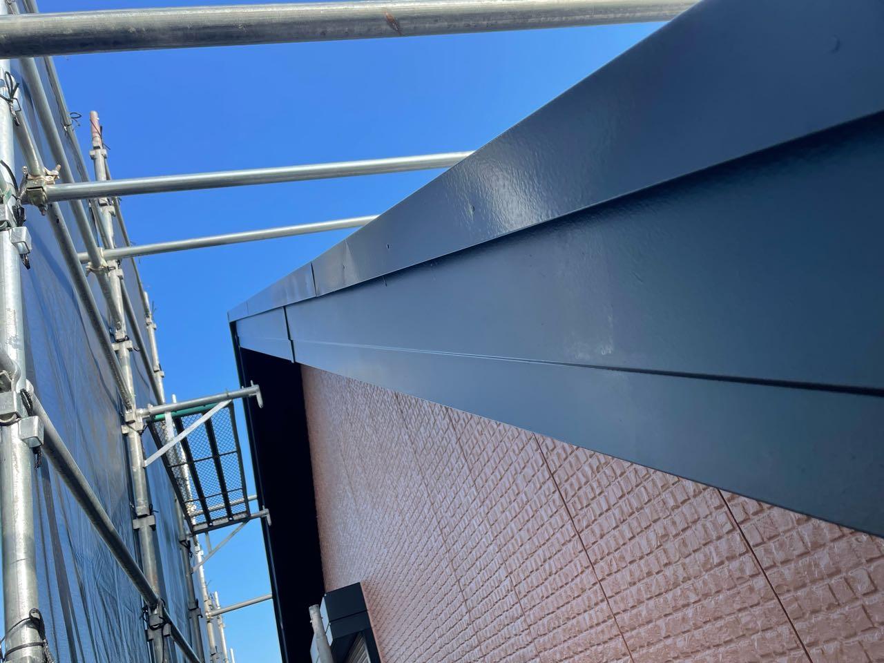 【破風・鼻隠し塗装】完了