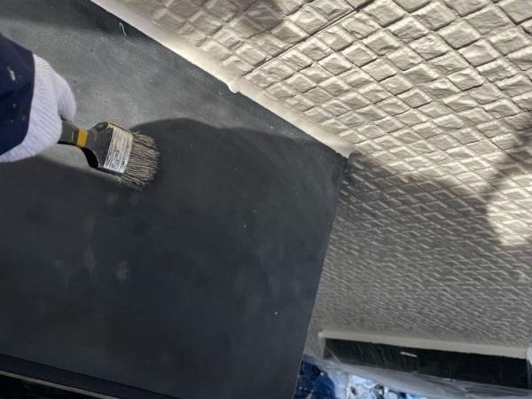 【庇塗装】ケレン作業